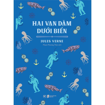 Sách - Hai Vạn Dặm Dưới Biển - Jules Verne - Tân Việt Books