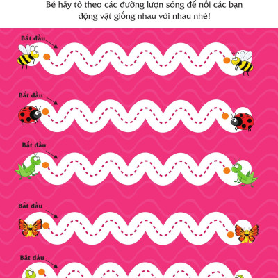 Sách - Rèn Luyện Kỹ Năng Cầm Bút Cho Trẻ - Tô Nét Cơ Bản