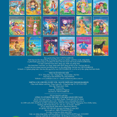 Những câu chuyện tuyệt vời - Người Thổi Sáo Thành Hamelin