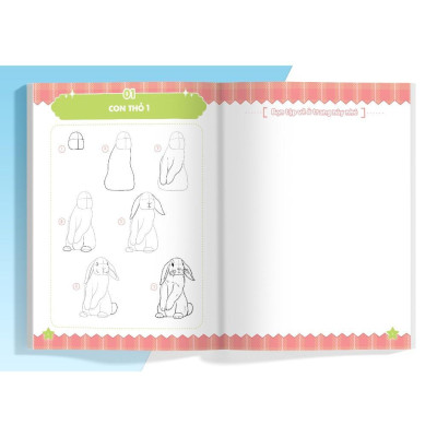 Sách - 365 Ngày Luyện Vẽ Thế Giới Động Vật - Tập 1 - Megabook