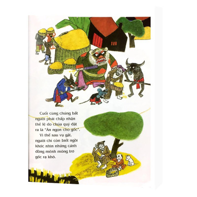 Sách - Sự Tích Cây Nêu Ngày Tết - Tranh Truyện Dân Gian Việt Nam - NXB Kim Đồng