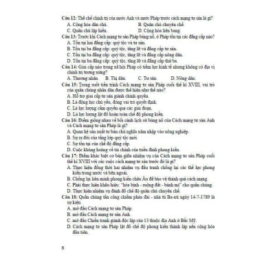 Sách - Đề Kiểm Tra, Đánh Giá Lịch Sử Lớp 8 Theo Chủ Đề - Bám Sát SGK Kết Nối Tri Thức Với Cuộc Sống - Hồng Ân
