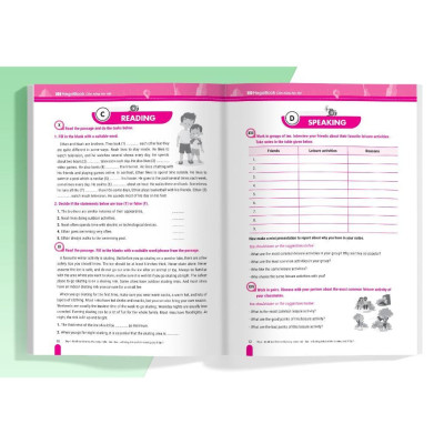 Sách - Big 4 Bộ Đề Tự Kiểm Tra 4 Kỹ Năng Nghe - Nói - Đọc - Viết Tiếng Anh Cơ Bản Và Nâng Cao Lớp 8 - Tập 1 - Megabook