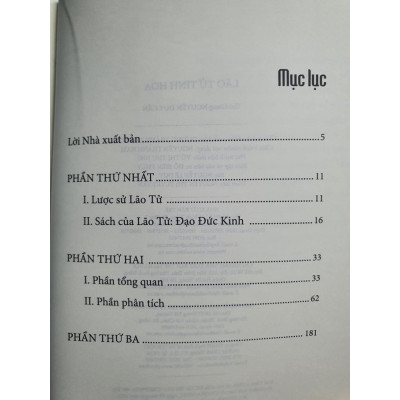 Sách - Nguyễn Duy Cần - Lão Tử Tinh Hoa