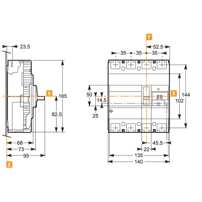 Cầu dao EZC100N3060 Schneider