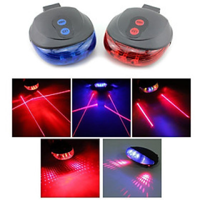 Đèn Chiếu Hậu Cảnh BÁo Gắn Sau Xe Đạp