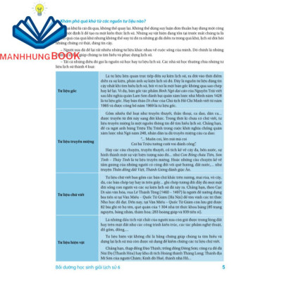 Sách - Bồi dưỡng học sinh giỏi Lịch Sử 6 Theo chương trình mới.