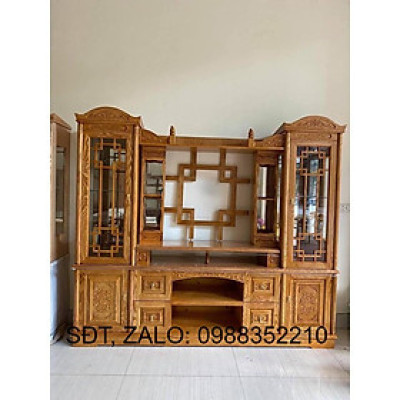 Mẫu Tủ Kệ Tivi Gỗ Sồi Đẹp Nhất Mới Nhất Lạ Nhất – KTV: S04 0988352210