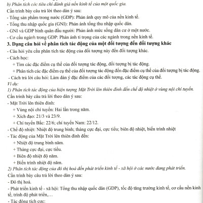 Bồi Dưỡng Học Sinh Giỏi Địa Lí 10 (Biên Soạn Theo Chương Trình GDPT Mới - ND) 