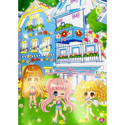 Sách - 1000 Hình Dán Trang Phục Công Chúa - Công Chúa Hoa Hướng Dương - Minh Thắng