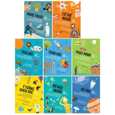 Combo 8 cuốn - Nghệ Thuật 30 Giây