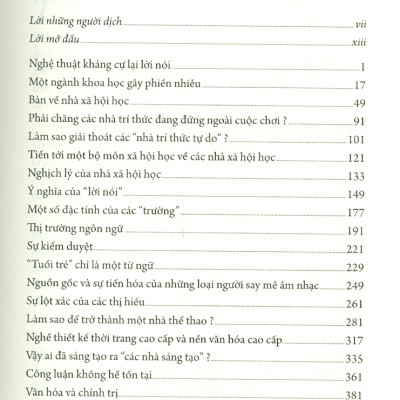 Sách PACE Books - Những Vấn Đề Của Xã Hội Học (Questions de sociologie) 