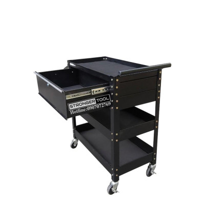 Xe đẩy dụng cụ 3 khay 1 ngăn kéo to Stronger Tool