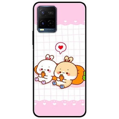 Ốp lưng dành cho Vivo Y21 - Vivo Y21s mẫu Cặp Đôi Cà Rốt