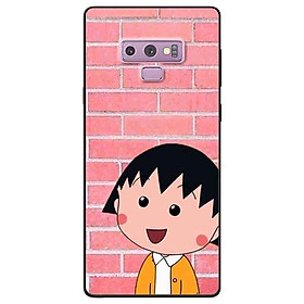 Ốp lưng in cho Samsung Note 9 Mẫu Cô Gái Tóc Ngắn