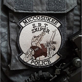 Patch_velcro chiến thuật Sniper Police_Warchief