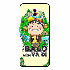 Ốp lưng in cho Oppo Reno Mẫu Xách Balo Lên Nam