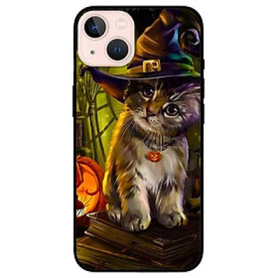 Ốp lưng dành cho Iphone 13 Mini - Iphone 13 - Iphone 13 Pro -  Iphone 13 Pro Max - Mèo Đội Nón