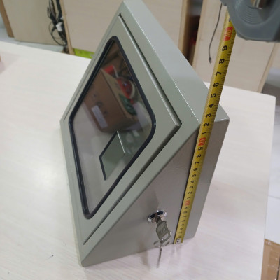 Hộp bảo vệ máy chấm công nhận dạng khuôn mặt mẫu tam giác - Hàng nhập khẩu