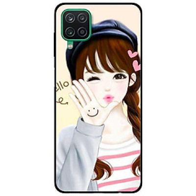 Ốp lưng dành cho Samsung Galaxy A12 mẫu Hello Em Gái