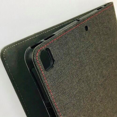 Bao da cho iPad 10.2 inch 2019 (7th) , 2020 (8th) và 2021 (9th) hiệu Kaku leather canvas silicone - Hàng nhập khẩu