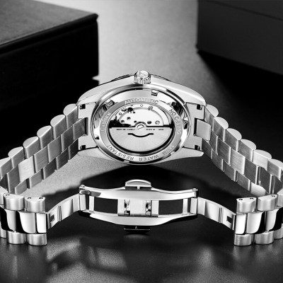 Đồng Hồ Nam Cadisen C8185M3 Chính Hãng Full Box Chống Nước Kính Chống Xước Dây Thép BH 2 Năm Máy Cơ