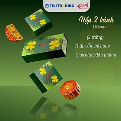 Hộp 2 Bánh Trung Thu Givral Song Lộc 6(200gr)