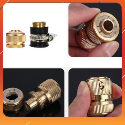 ️Evoucher Bộ dây vòi xịt nước rửa xe, tưới cây ,tăng áp 3 lần,loại 3m,5m 206319 đầu đồng,cút đồng,nối đồng+  mở chai