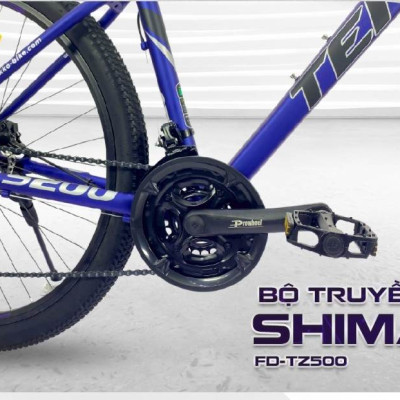 Xe đạp thể thao Tekko S200 27.5 inch Khung Nhôm cao cấp - Phù hợp với người cao từ 1m58 trở lên