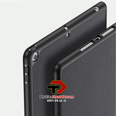 Bao da cho iPad 10.2 2019 (iPad Gen 7) chính hãng Dux Ducis Domo có ngăn để bút - Hàng chính hãng