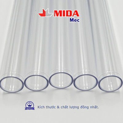 Ống nghiệm nhựa MidaMec 13x100 PS không nắp đóng gói 250 cái/bao