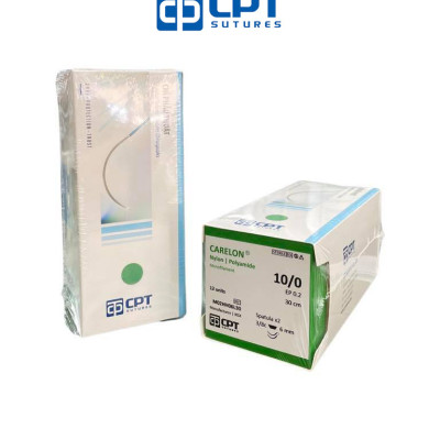 Chỉ phẫu thuật không tiêu CPT Carelon Nylon số 10/0 - M02HH06L30