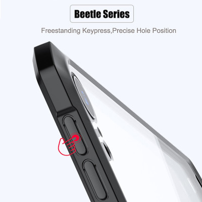 Ốp lưng trong Xundd dành cho iPad Pro 9.7 / iPad gen (7 8 9) 10.2 / iPad Pro 11 2018/2020, Mặt lưng trong suốt, Viền TPU chống sốc - Hàng nhập khẩu 