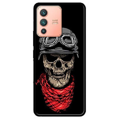 Ốp lưng dành cho Vivo V23 5G / S12 - Vivo Y15s / Y15A mẫu Đầu Lâu Khăn Đỏ