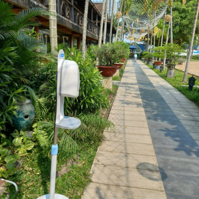 Máy Xịt Cồn Y Tế Cảm Ứng ATMOR - AT110A1 (CHÂN NHỰA ABS) HÀNG CHÍNH HÃNG