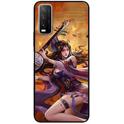 Ốp lưng cho Vivo Y20 - Y12s - Y20s - Y21 - Y21s - Y33s - Y33T - Thiếu Nữ Cầm Đàn Tỳ - Hàng Chính Hãng