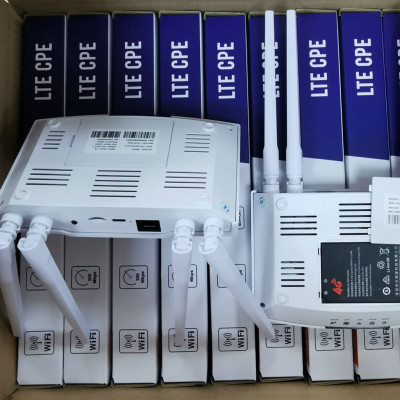 Bộ phát WiFi từ sim 4G CPE B828 tốc độ cao 300Mpbs phủ sóng rộng sử dụng mọi loại sim kèm pin 3000mAh - Hàng nhập khẩu