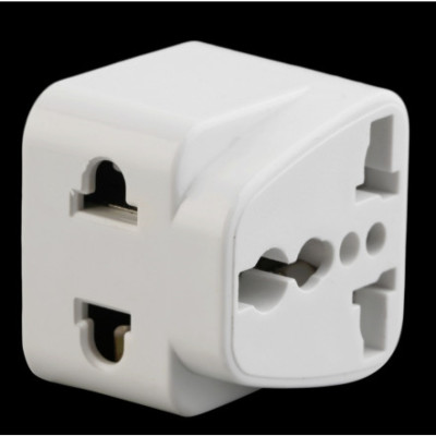 Ổ Cắm Chân Dẹt Chuyển Đổi, Chia 2 Ổ Cắm, Chuyển Đổi 3 Chân Sang 2 Chân, Chuấn US - Japan- Đài Loan. Takyhome 8610chandet