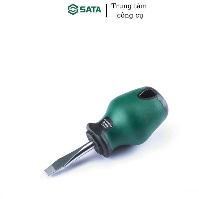 Tuốc nơ vít dẹp, tô vít 6x38mm sata 63411 - Hàng chính hãng