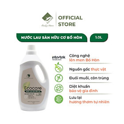 Nước lau sàn Hữu cơ đuổi muỗi tinh dầu thiên nhiên thương hiệu Ecocare