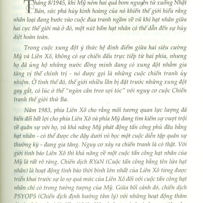 1983 - THẾ GIỚI BÊN BỜ VỰC THẲM (1983 - THE WORLD AT THE BRINK)