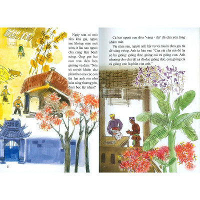 Sách - Hố Vàng Hố Bạc - Tranh Truyện Dân Gian Việt Nam - NXB Kim Đồng