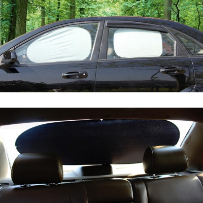 Tấm Che Nắng Kính Xe Ô Tô - Bộ 6 Miếng Chống Nắng Kính Xe - Phản Quang Cách Nhiệt