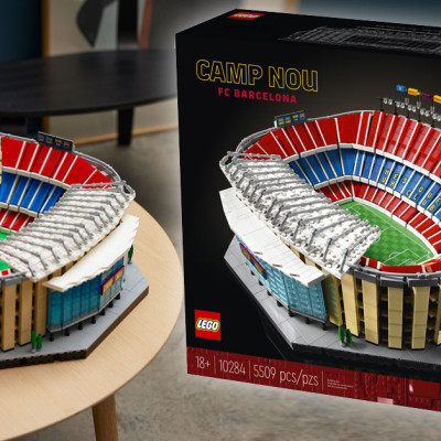 LEGO ADULTS 10284 - Sân Vận Động Bóng Đá FC Barcelona