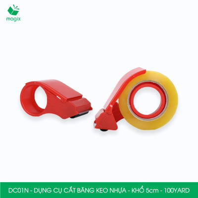 DC01N - Đồ cắt băng keo nhựa khổ 5cm loại 100yard - Dụng cụ cắt băng keo, dao cắt băng dính