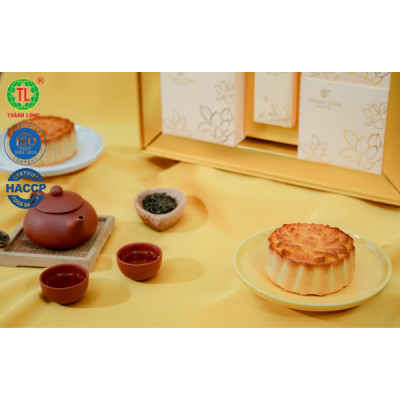 Hộp bánh trung thu Vinh Quang 1080g - 4 Bánh 2 Trứng (220g) - Thành Long - Việt Nam