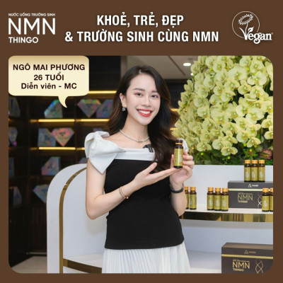 Combo 3 SET Nước Uống NMN Thingo + Tặng Cốc NMN hoặc Túi NMN cao cấp chính hãng