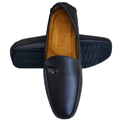 Giày Mọi Nam Đế Âm Da Bò Thật TiTi ĐÔ Cao Cấp GDA224d