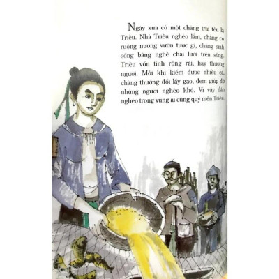 Sách - Chiếc Áo Tàng Hình - Tranh Truyện Dân Gian Việt Nam - NXB Kim Đồng