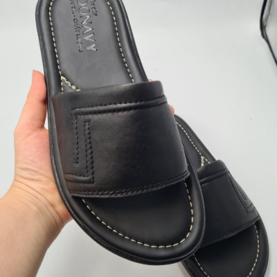 DÉP QUAI NGANG NAM DA BÒ DONAVY CAO CẤP KIỂU 2 CHỮ L THỜI TRANG DQN2L